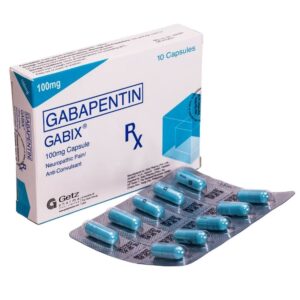 Gabapentin Capsules 100mg for Nerve Pain Relief
